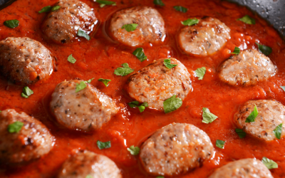 Polpette di Fagioli al Sugo